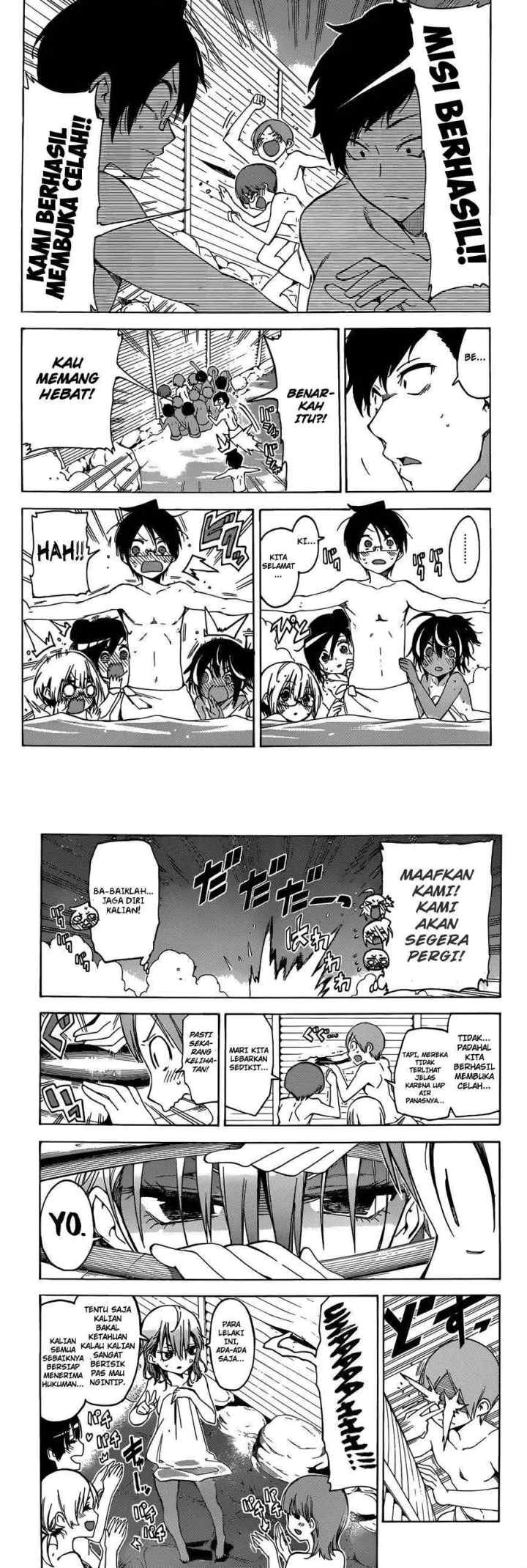 Bokutachi wa Benkyou ga Dekinai chapter 50 halaman 10