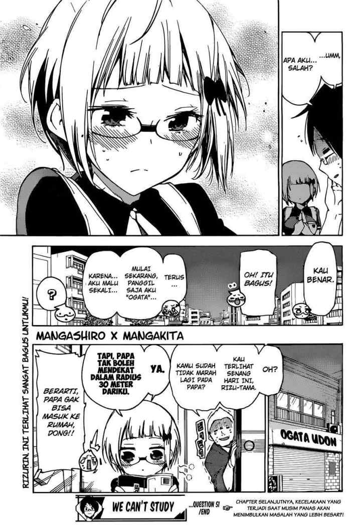 Bokutachi wa Benkyou ga Dekinai chapter 51 halaman 19