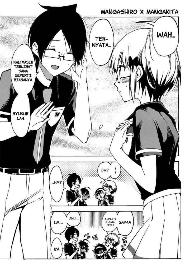Bokutachi wa Benkyou ga Dekinai chapter 51 halaman 13