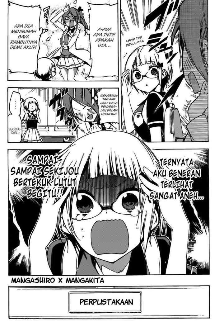 Bokutachi wa Benkyou ga Dekinai chapter 51 halaman 8