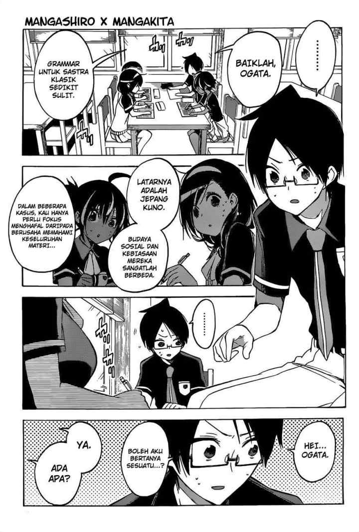 Bokutachi wa Benkyou ga Dekinai chapter 51 halaman 9