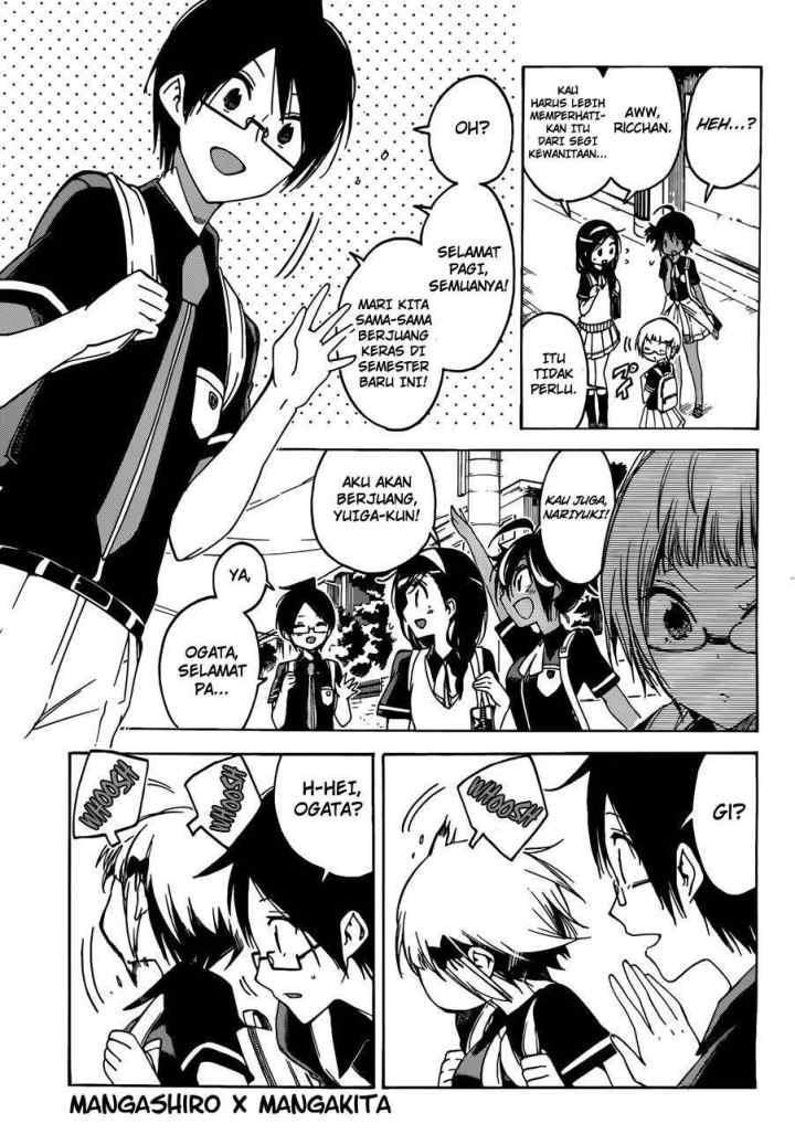 Bokutachi wa Benkyou ga Dekinai chapter 51 halaman 5