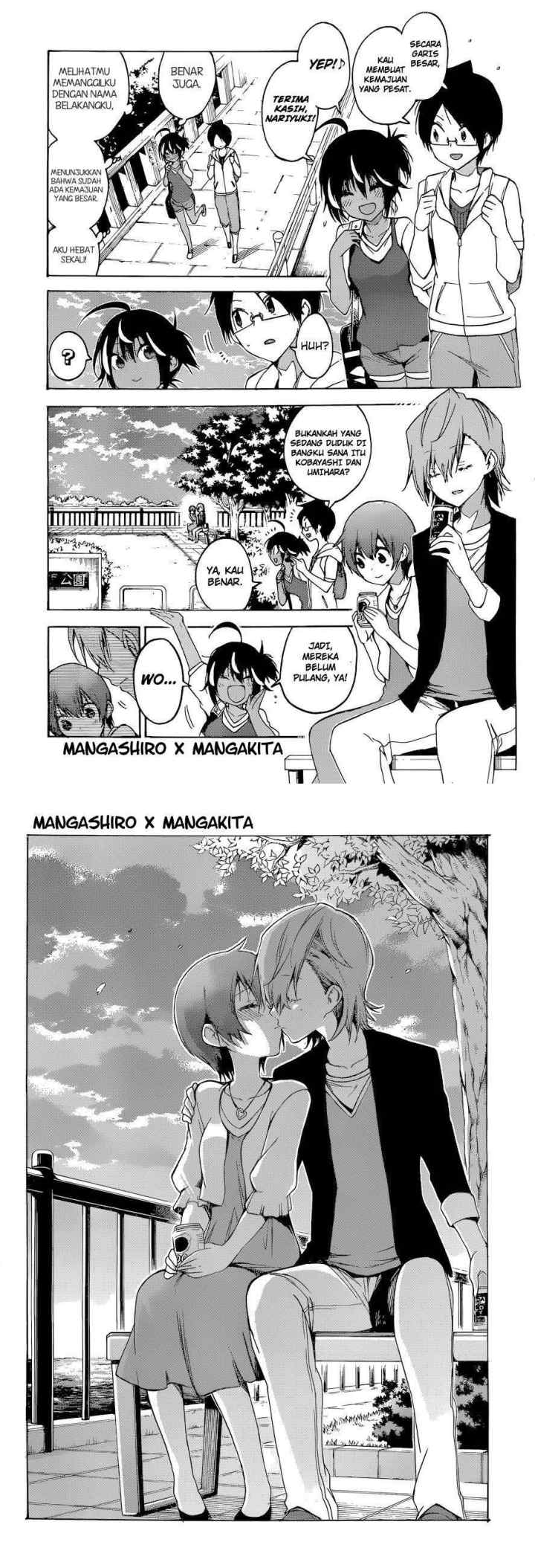 Bokutachi wa Benkyou ga Dekinai chapter 53 halaman 5