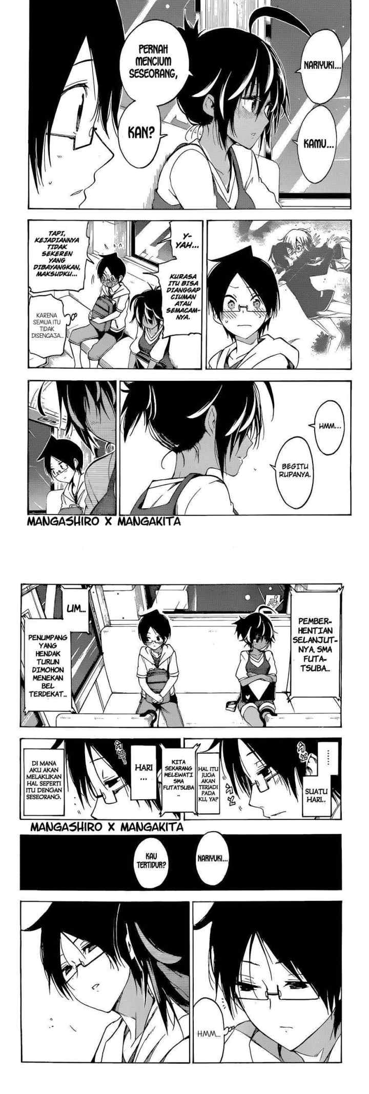 Bokutachi wa Benkyou ga Dekinai chapter 53 halaman 8