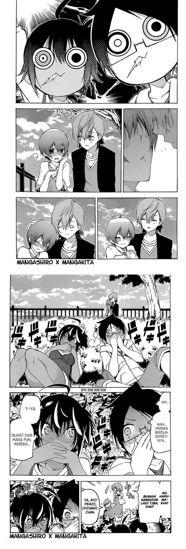 Bokutachi wa Benkyou ga Dekinai chapter 53 halaman 6