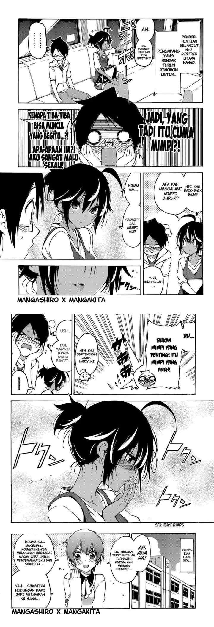 Bokutachi wa Benkyou ga Dekinai chapter 53 halaman 10