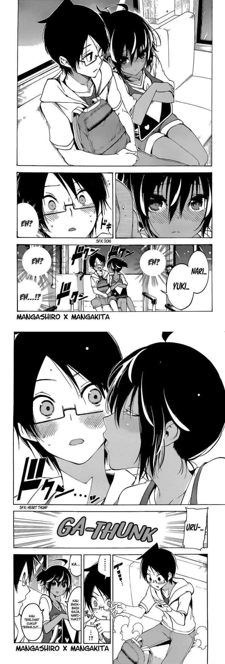 Bokutachi wa Benkyou ga Dekinai chapter 53 halaman 9