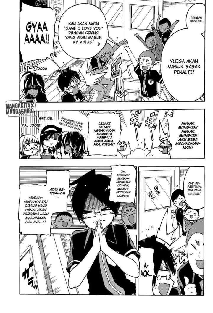 Bokutachi wa Benkyou ga Dekinai chapter 55 halaman 14