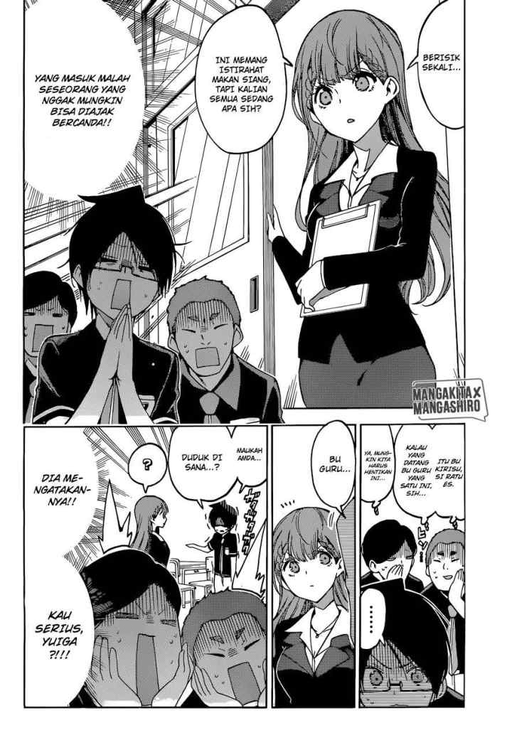 Bokutachi wa Benkyou ga Dekinai chapter 55 halaman 15
