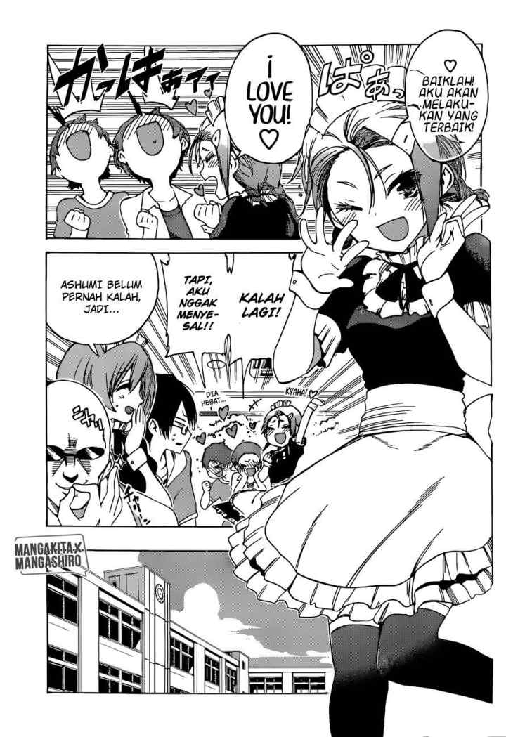 Bokutachi wa Benkyou ga Dekinai chapter 55 halaman 4