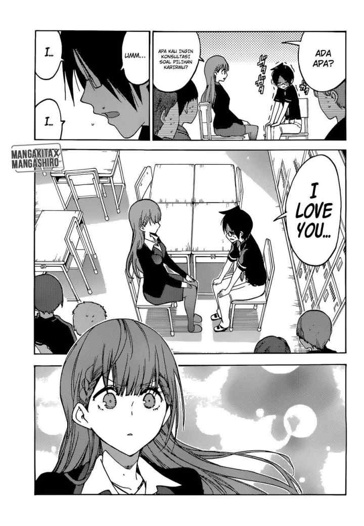 Bokutachi wa Benkyou ga Dekinai chapter 55 halaman 16