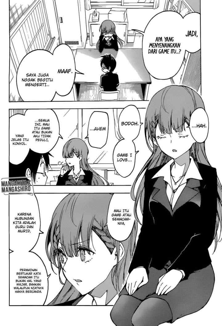 Bokutachi wa Benkyou ga Dekinai chapter 55 halaman 19