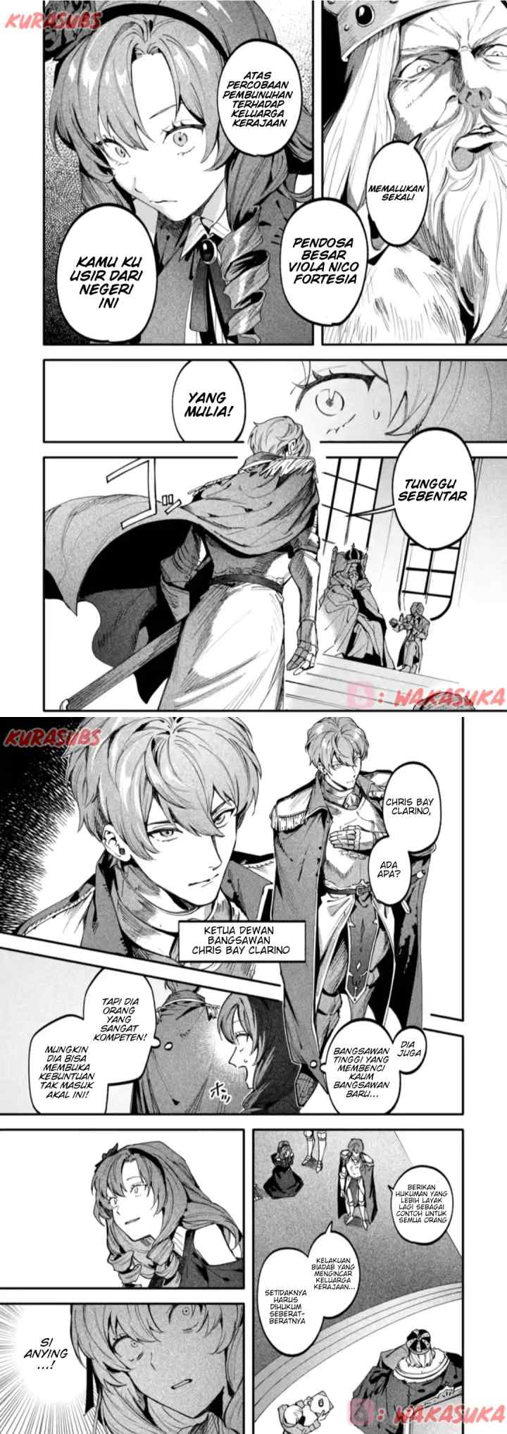 Botsuraku Reijō no Akutō Sanka chapter 1 halaman 9