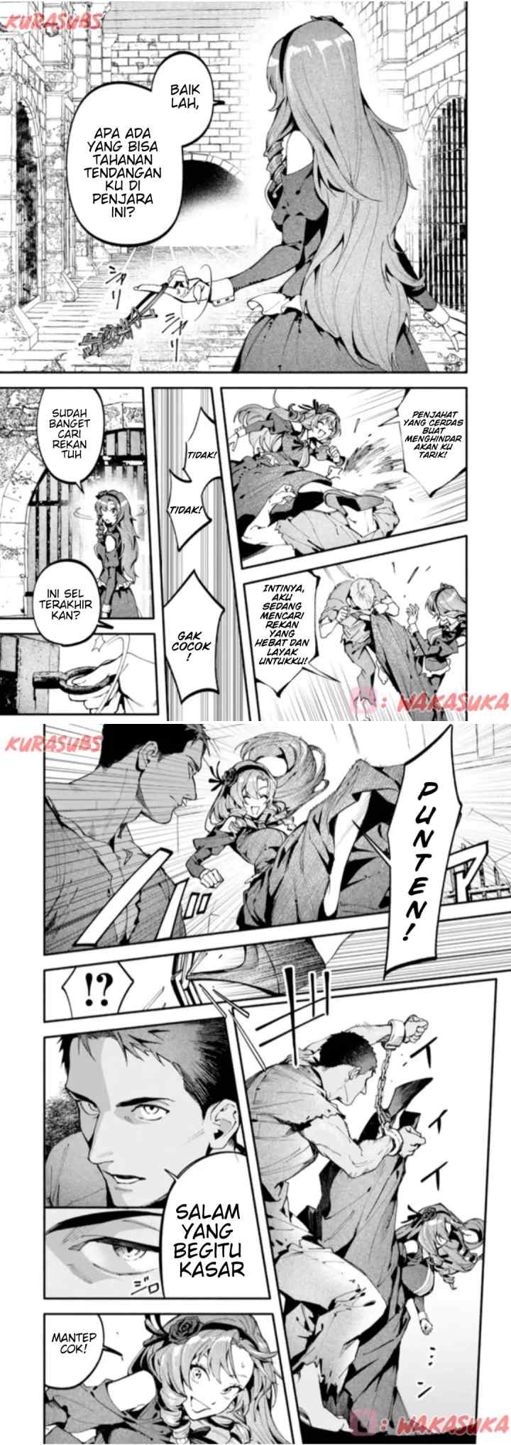 Botsuraku Reijō no Akutō Sanka chapter 2 halaman 7