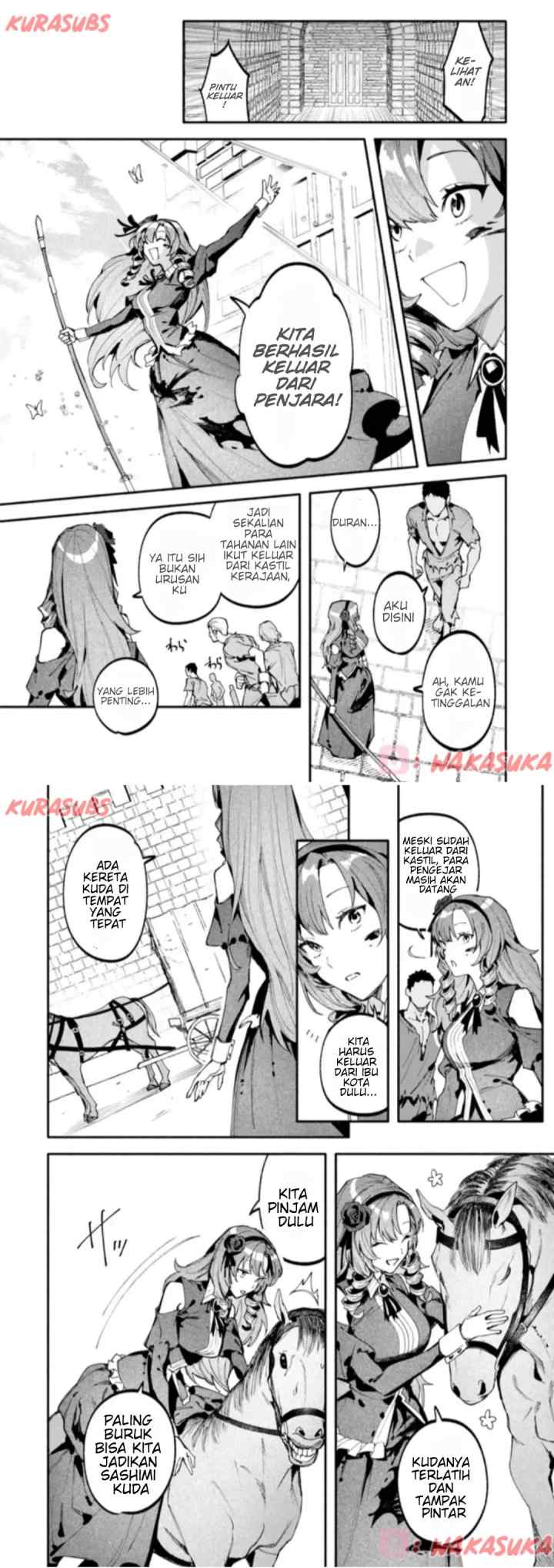 Botsuraku Reijō no Akutō Sanka chapter 2 halaman 14