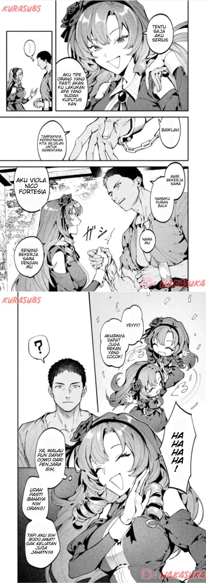 Botsuraku Reijō no Akutō Sanka chapter 2 halaman 11