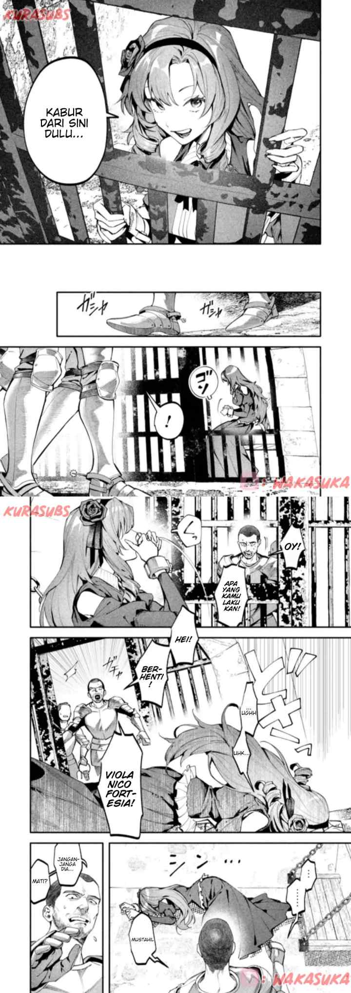 Botsuraku Reijō no Akutō Sanka chapter 2 halaman 4