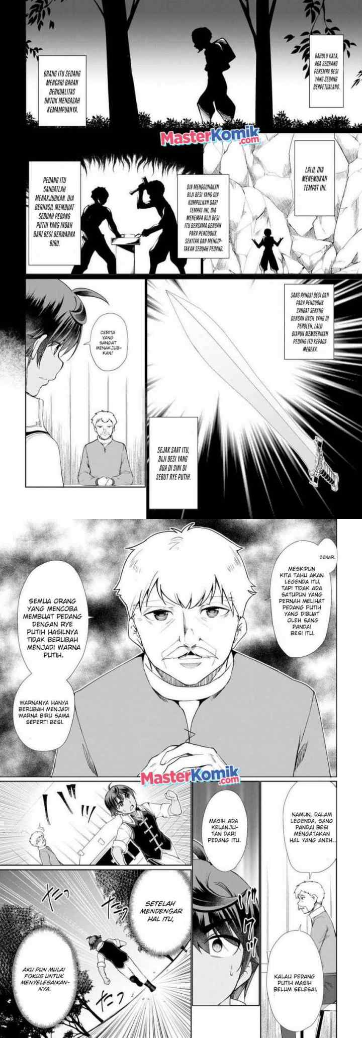 Botsuraku Youtei Nanode, Kajishokunin wo Mezasu chapter 32 halaman 9