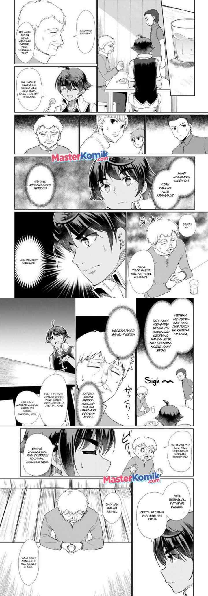 Botsuraku Youtei Nanode, Kajishokunin wo Mezasu chapter 32 halaman 8