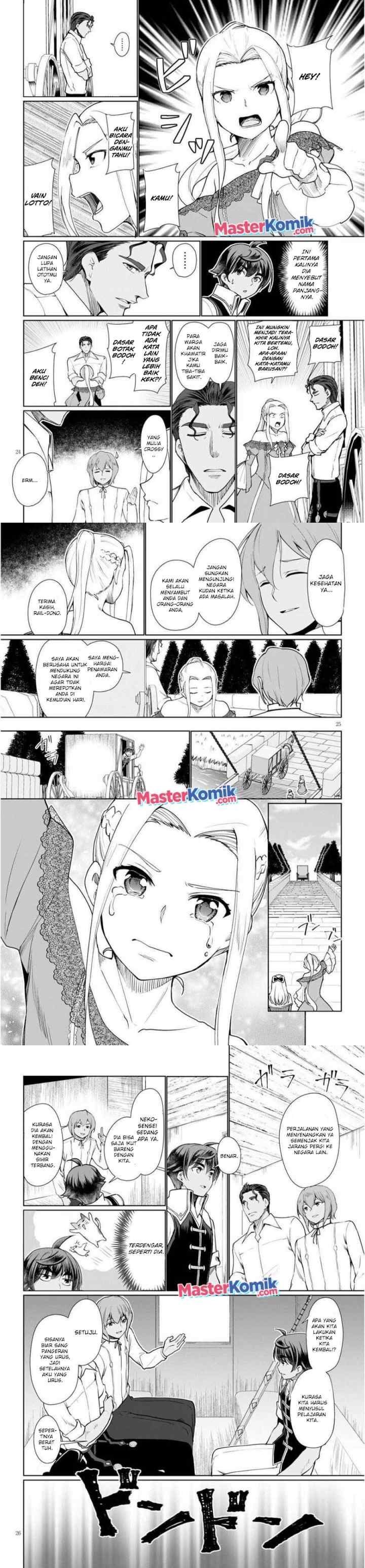 Botsuraku Youtei Nanode, Kajishokunin wo Mezasu chapter 33 halaman 9