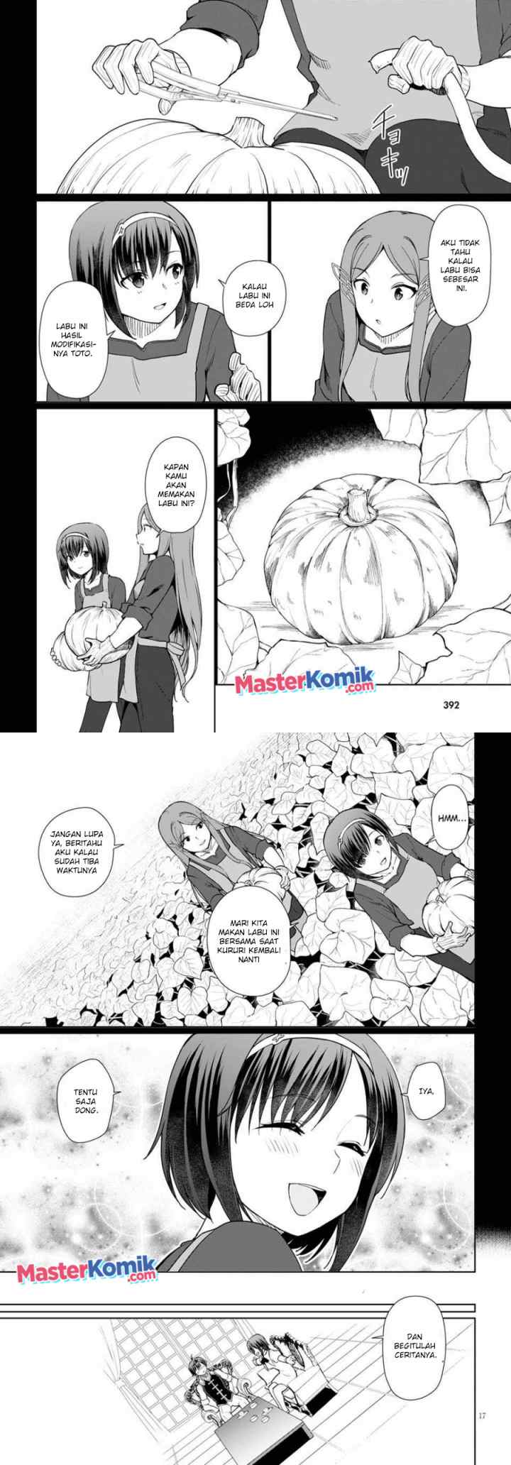 Botsuraku Youtei Nanode, Kajishokunin wo Mezasu chapter 34 halaman 9