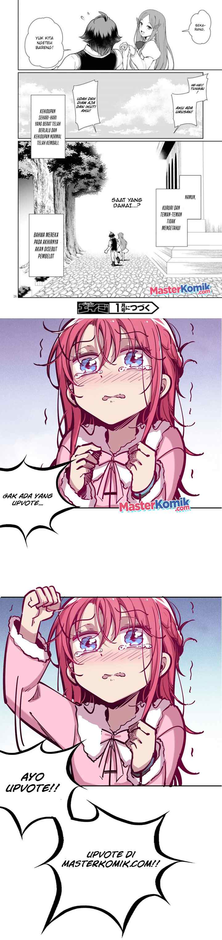 Botsuraku Youtei Nanode, Kajishokunin wo Mezasu chapter 34 halaman 14