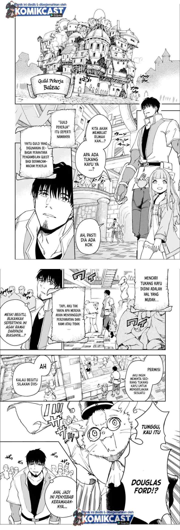 Boukensha License o Hakudatsu Sareta Ossan Dakedo Manamusume ga Dekita no de Nonbiri Jinsei chapter 29.1 halaman 9