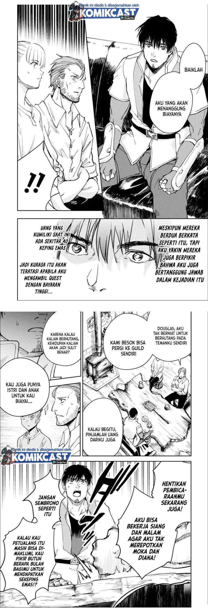 Boukensha License o Hakudatsu Sareta Ossan Dakedo Manamusume ga Dekita no de Nonbiri Jinsei chapter 29.1 halaman 5