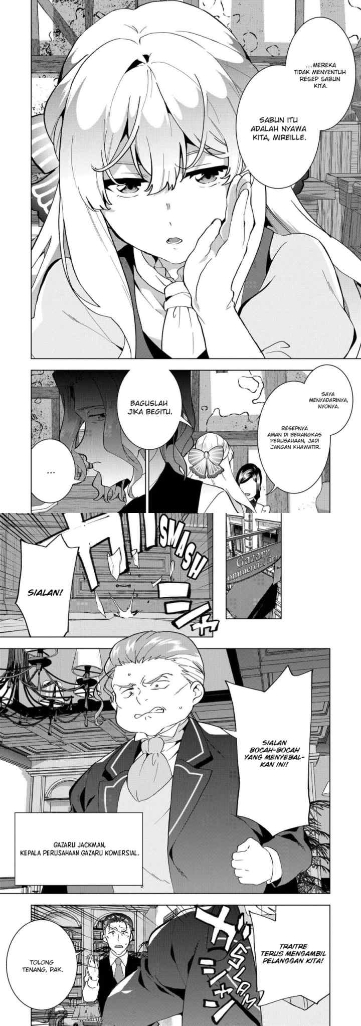 Buchigire Reijou wa Houfuku wo Chikaimashita. ~Madousho no Chikara de Sokoku wo Tataki Tsubushimasu~ chapter 3 halaman 4