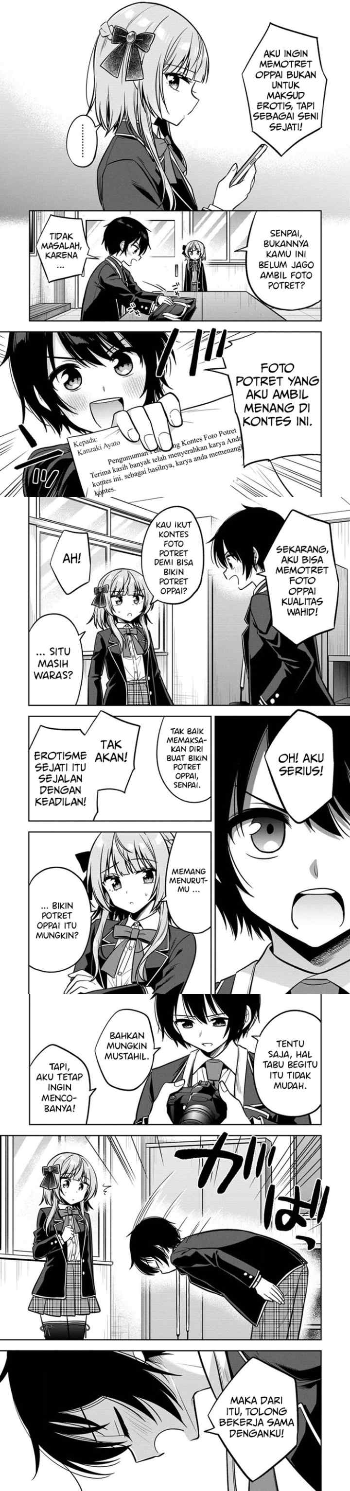 Camera-senpai to Sewayaki Jouzu na Kouhai-chan chapter 1 halaman 13