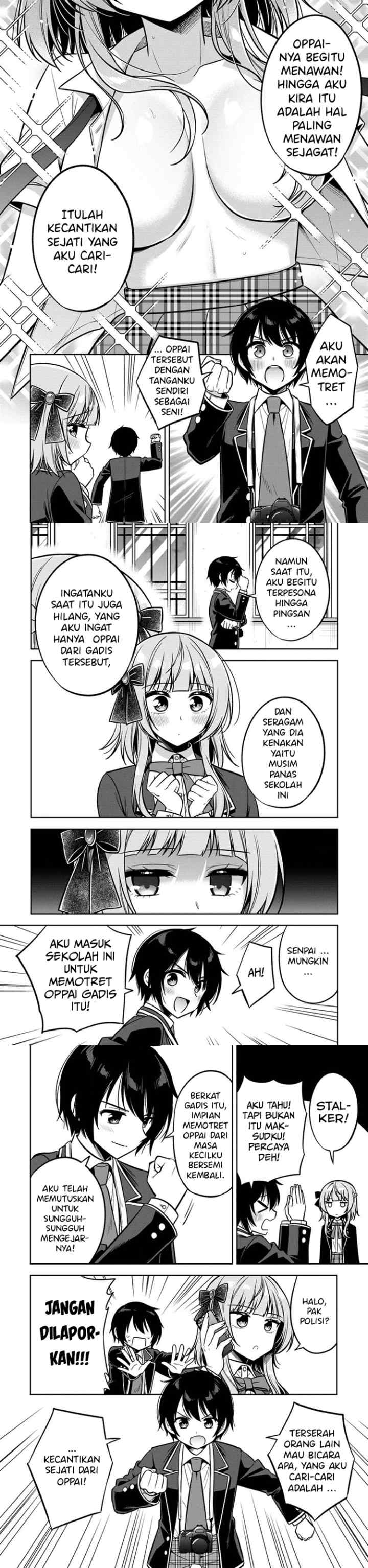 Camera-senpai to Sewayaki Jouzu na Kouhai-chan chapter 1 halaman 12