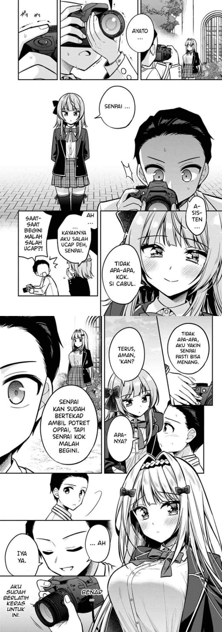 Camera-senpai to Sewayaki Jouzu na Kouhai-chan chapter 2 halaman 13