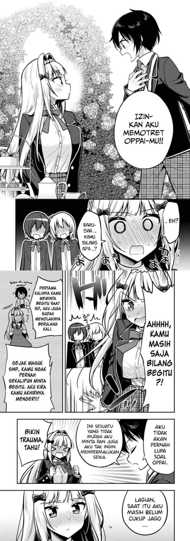 Camera-senpai to Sewayaki Jouzu na Kouhai-chan chapter 2 halaman 4