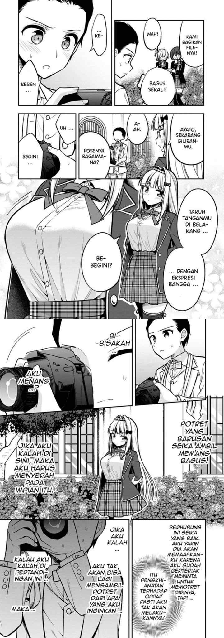 Camera-senpai to Sewayaki Jouzu na Kouhai-chan chapter 2 halaman 12