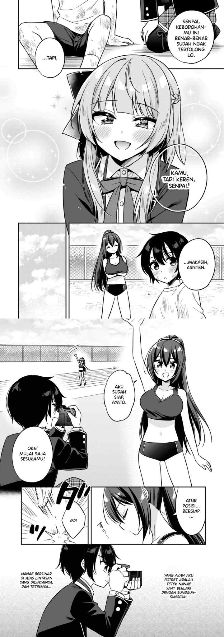 Camera-senpai to Sewayaki Jouzu na Kouhai-chan chapter 3 halaman 17