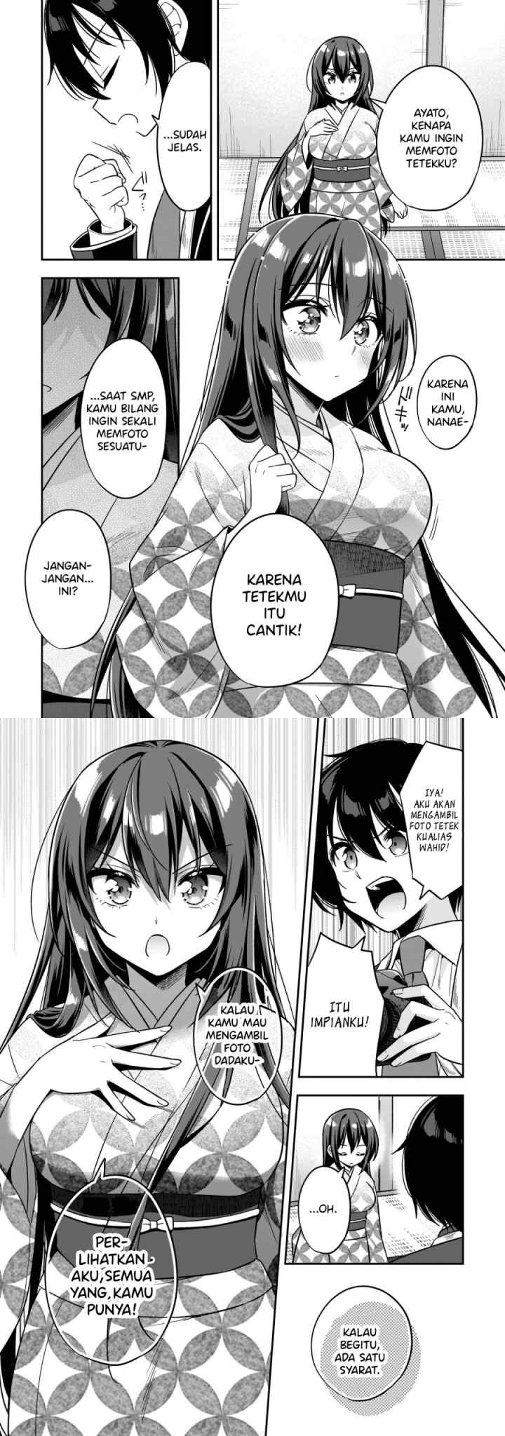 Camera-senpai to Sewayaki Jouzu na Kouhai-chan chapter 3 halaman 6
