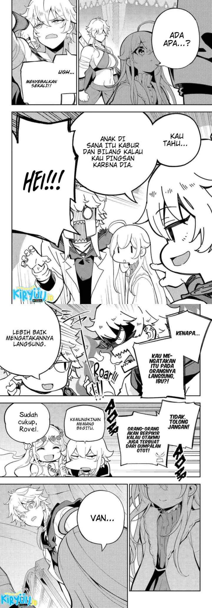 Chichi wa Eiyuu Haha wa Seirei Musume no Watashi wa Tenseisha chapter 56 halaman 8