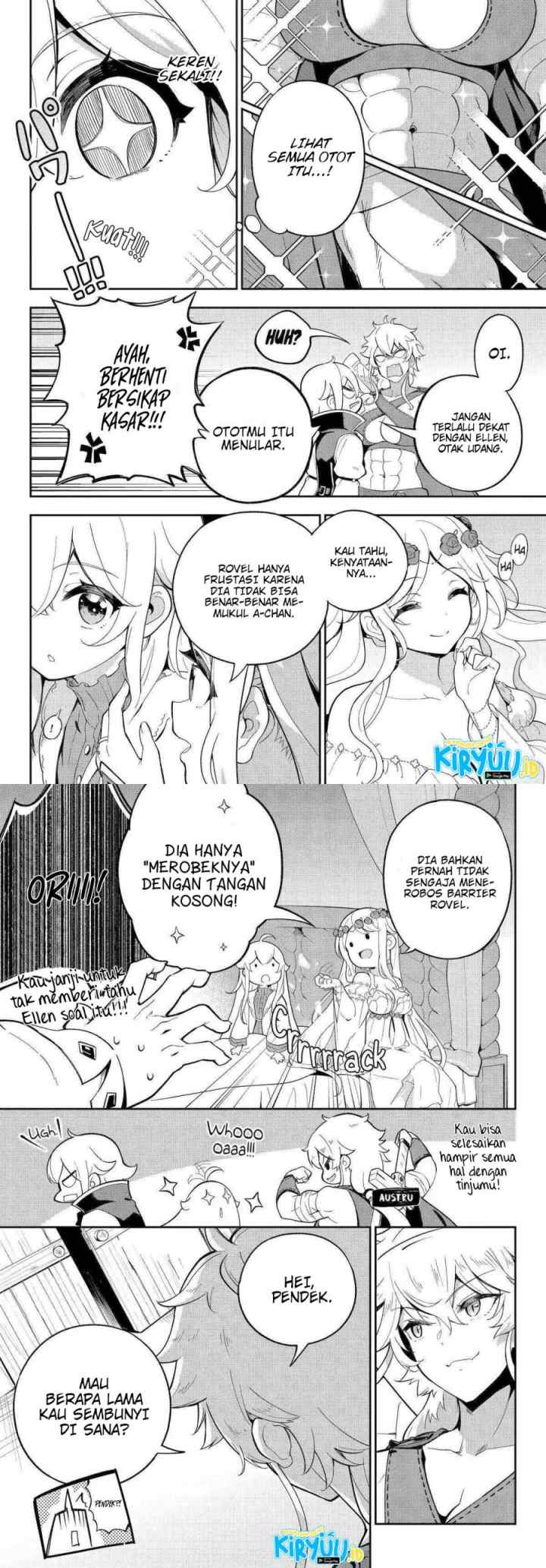 Chichi wa Eiyuu Haha wa Seirei Musume no Watashi wa Tenseisha chapter 56 halaman 6