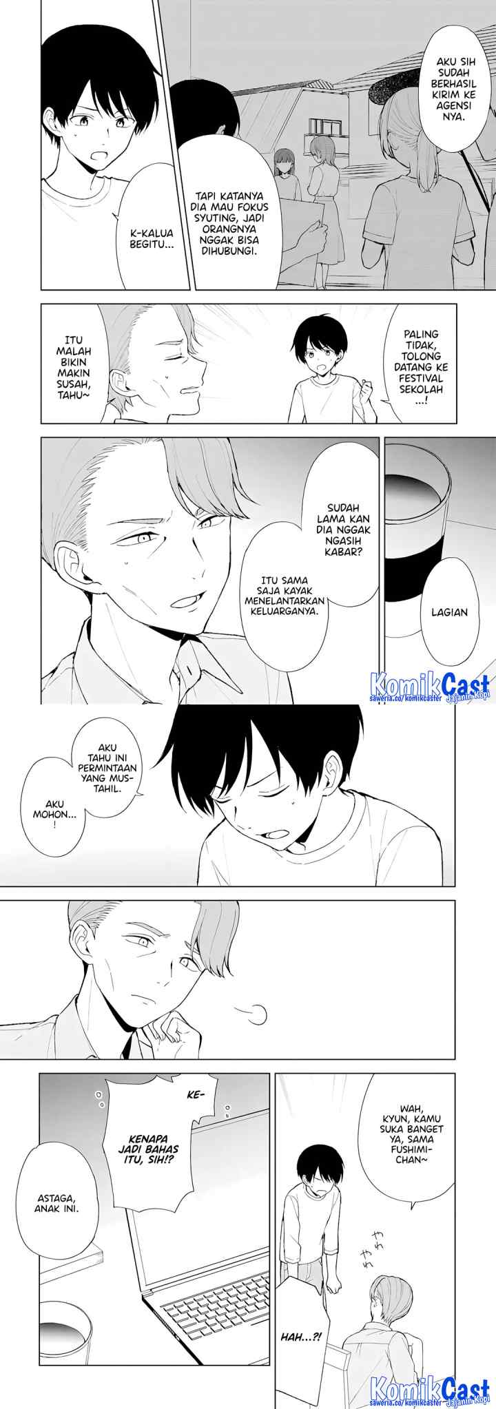 Chikan Saresou ni Natteiru S-kyuu Bishoujo wo Tasuketara Tonari no Seki no Osanajimi datta chapter 86 halaman 4