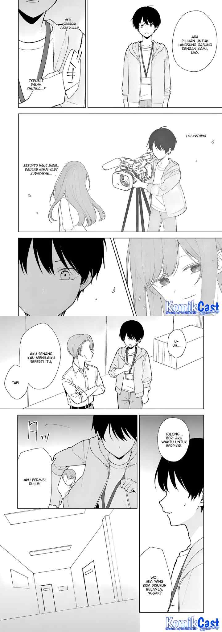 Chikan Saresou ni Natteiru S-kyuu Bishoujo wo Tasuketara Tonari no Seki no Osanajimi datta chapter 87 halaman 5