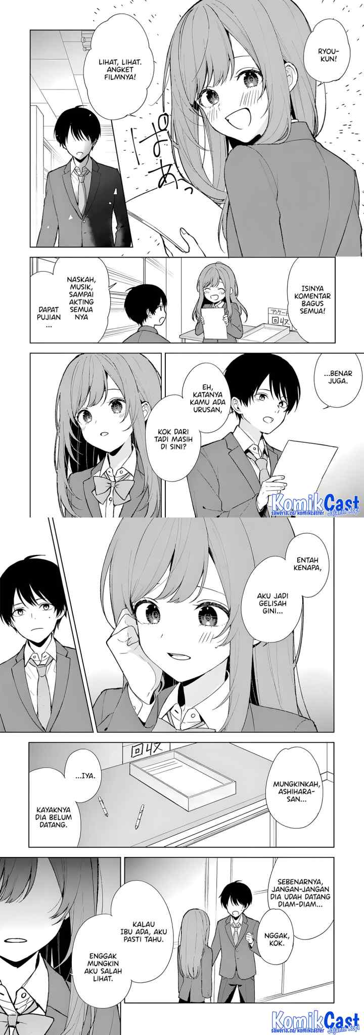 Chikan Saresou ni Natteiru S-kyuu Bishoujo wo Tasuketara Tonari no Seki no Osanajimi datta chapter 88 halaman 14