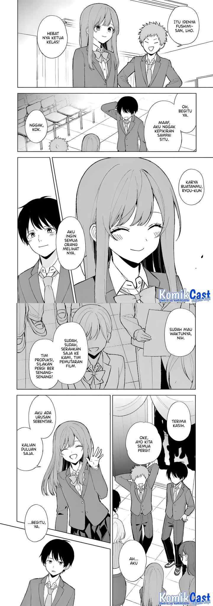 Chikan Saresou ni Natteiru S-kyuu Bishoujo wo Tasuketara Tonari no Seki no Osanajimi datta chapter 88 halaman 4