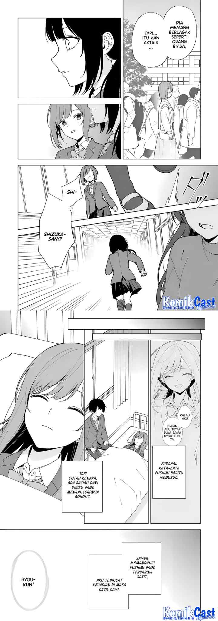 Chikan Saresou ni Natteiru S-kyuu Bishoujo wo Tasuketara Tonari no Seki no Osanajimi datta chapter 89 halaman 6