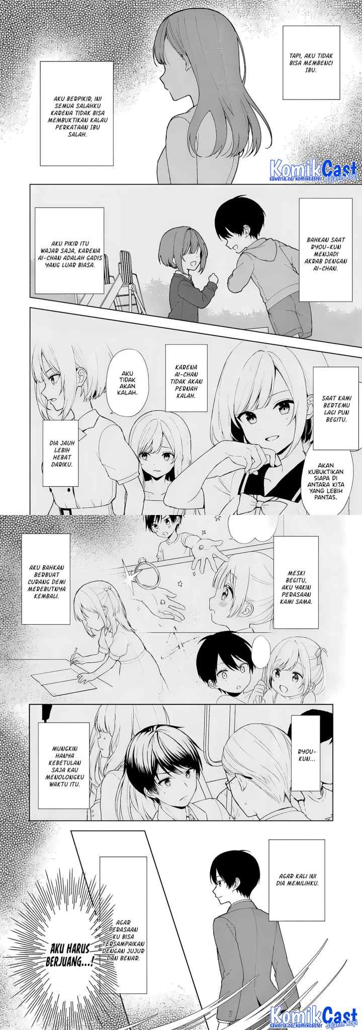 Chikan Saresou ni Natteiru S-kyuu Bishoujo wo Tasuketara Tonari no Seki no Osanajimi datta chapter 89 halaman 10