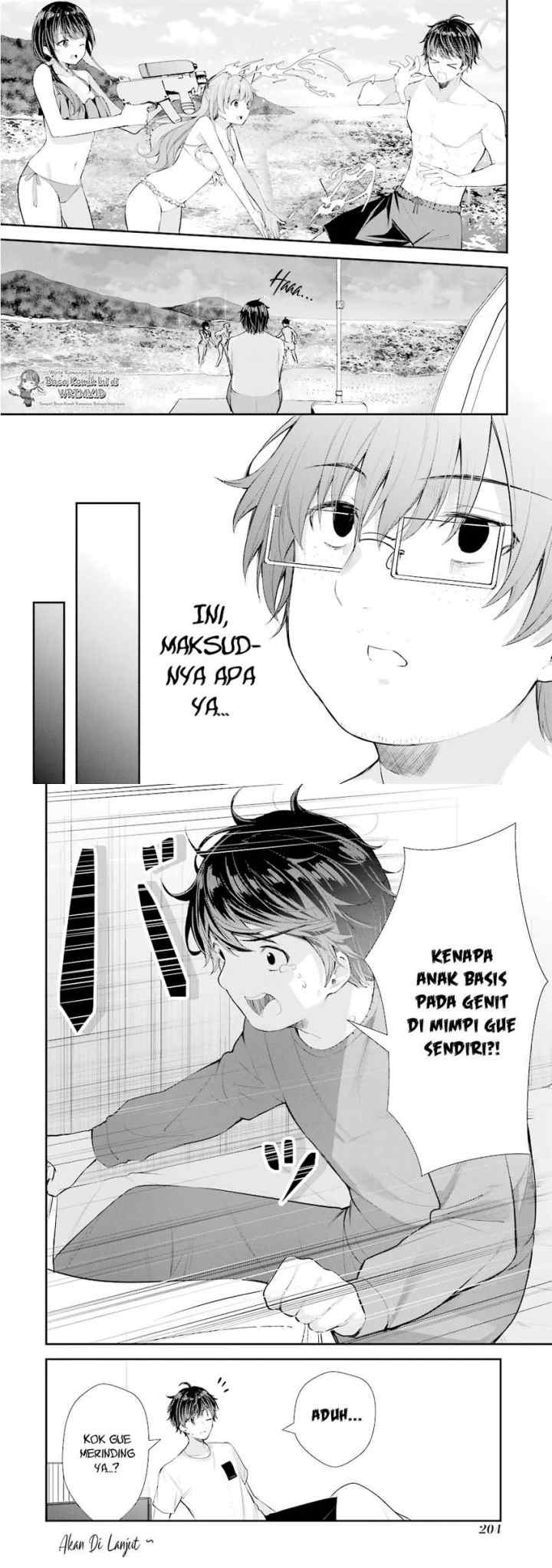 Chitose-kun is Inside a Ramune Bottle chapter 4.5 halaman 5