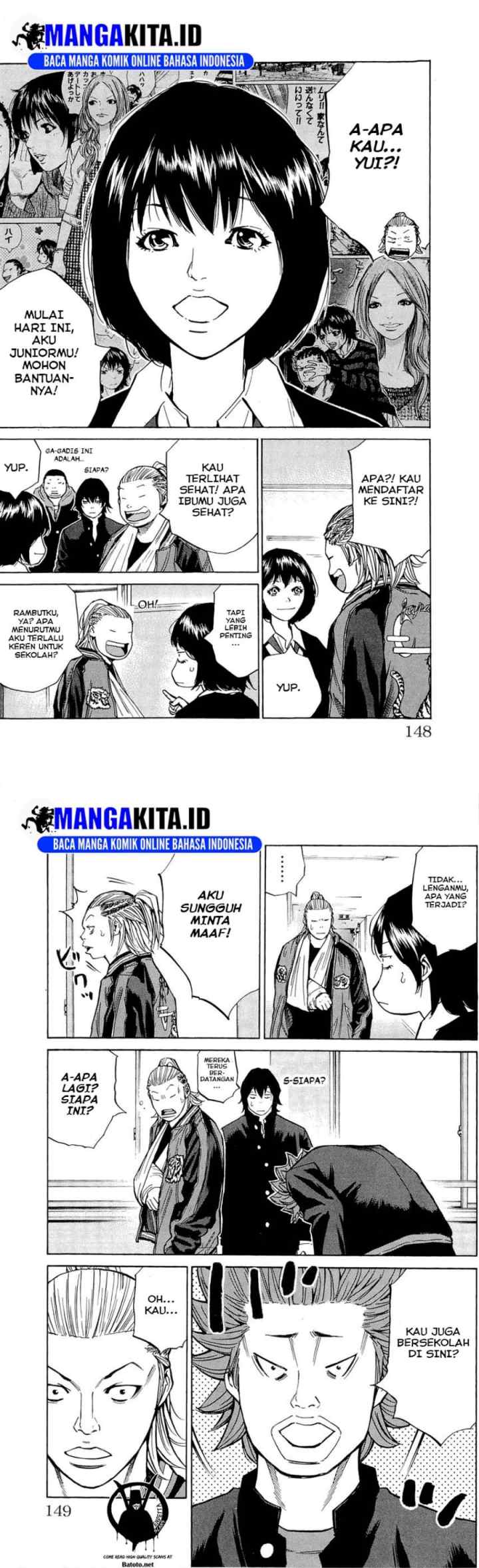 Clover (Tetsuhiro Hirakawa) chapter 113 halaman 10