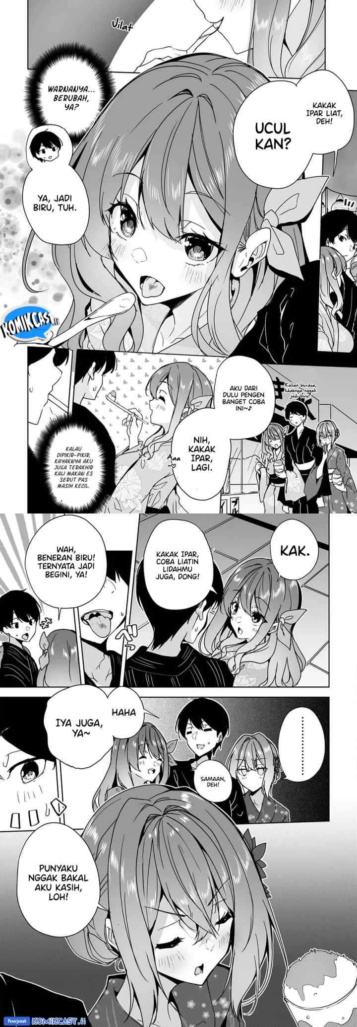 Danshi dato Omotteita Osananajimi to no Shinkon Seikatsu ga Umakuiki sugiru Kudan ni Tsuite chapter 18 halaman 5