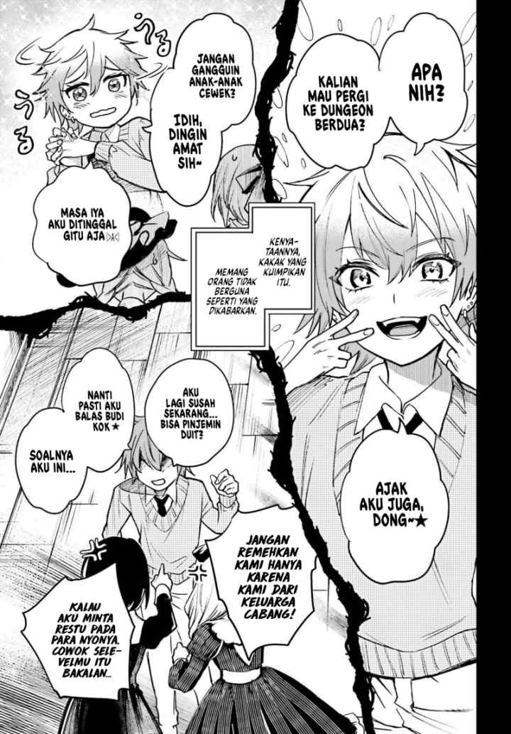 Danshi Kinsei Game Sekai de Ore ga Yarubeki Yuiitsu no Koto - Yuri no Ma ni Hasamaru Otoko to Shite Tensei shite shimaimashita chapter 8 halaman 6