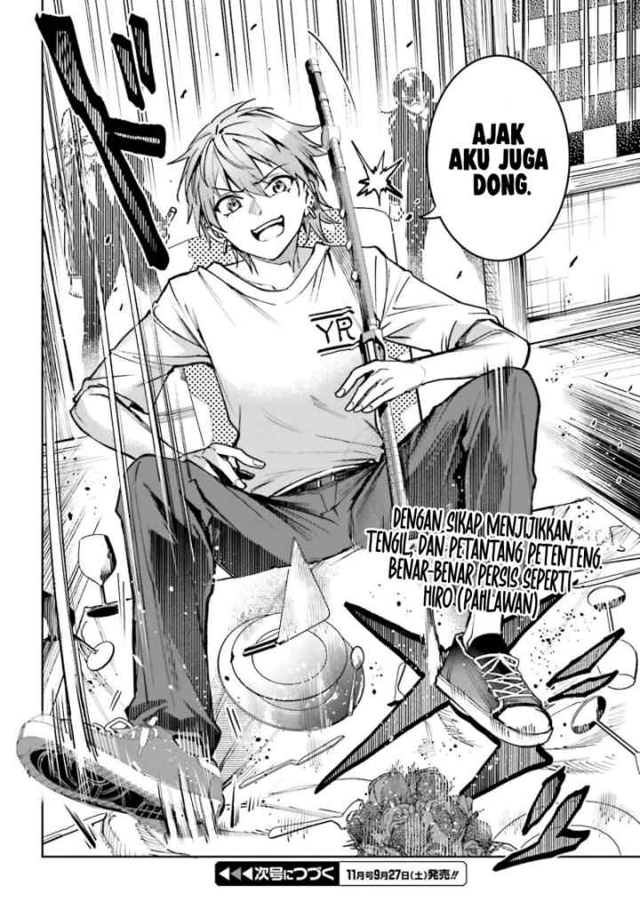 Danshi Kinsei Game Sekai de Ore ga Yarubeki Yuiitsu no Koto - Yuri no Ma ni Hasamaru Otoko to Shite Tensei shite shimaimashita chapter 8 halaman 11