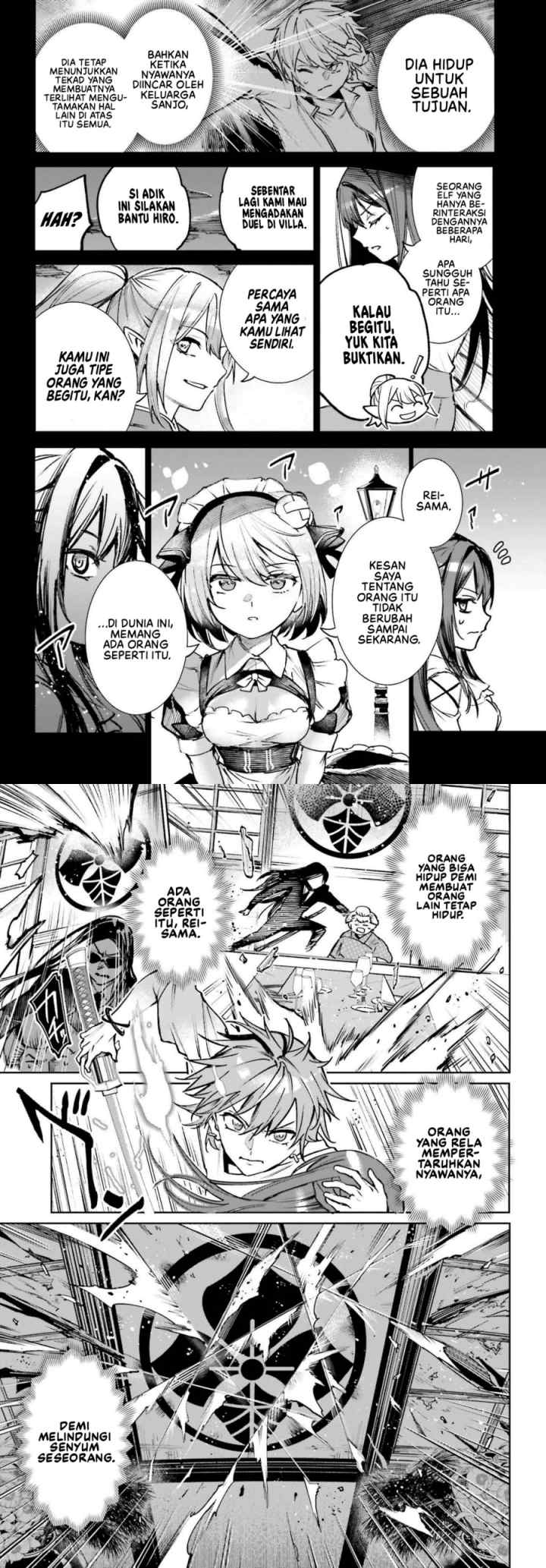 Danshi Kinsei Game Sekai de Ore ga Yarubeki Yuiitsu no Koto - Yuri no Ma ni Hasamaru Otoko to Shite Tensei shite shimaimashita chapter 9 halaman 13